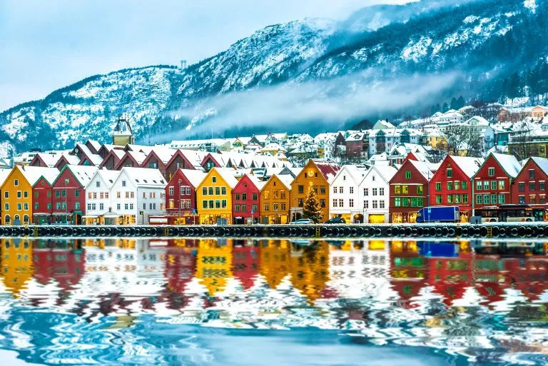 Bergen en invierno