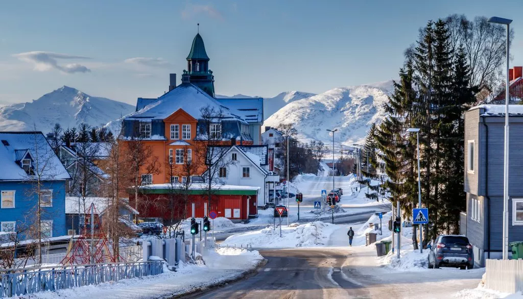 Tromso in de winter